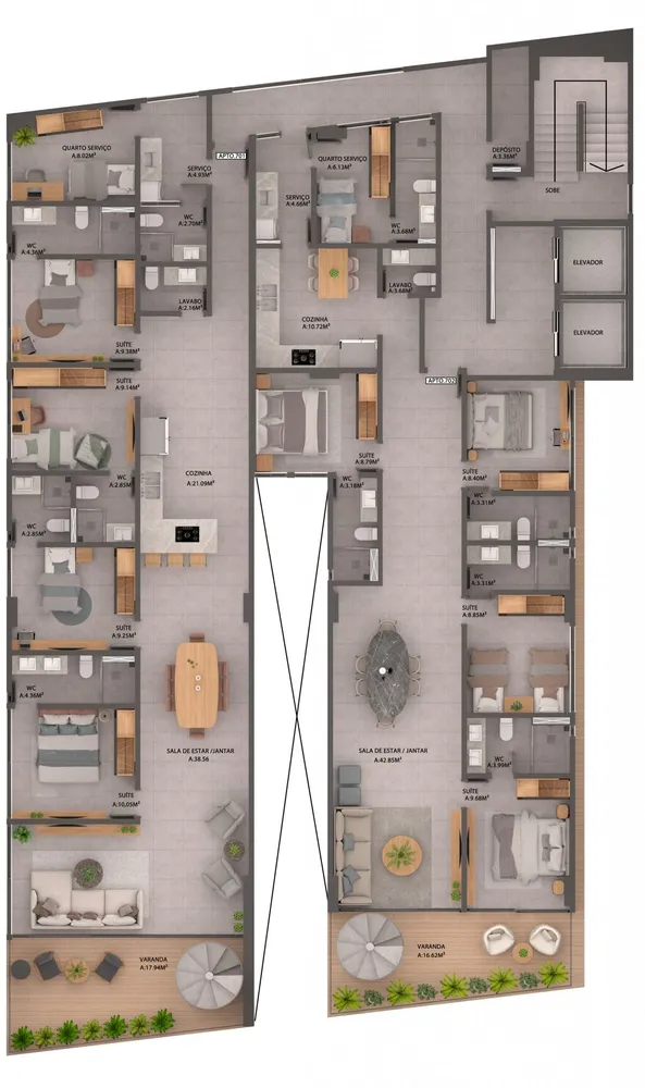 Apartamento, 3 quartos, 146 m² - Foto 13