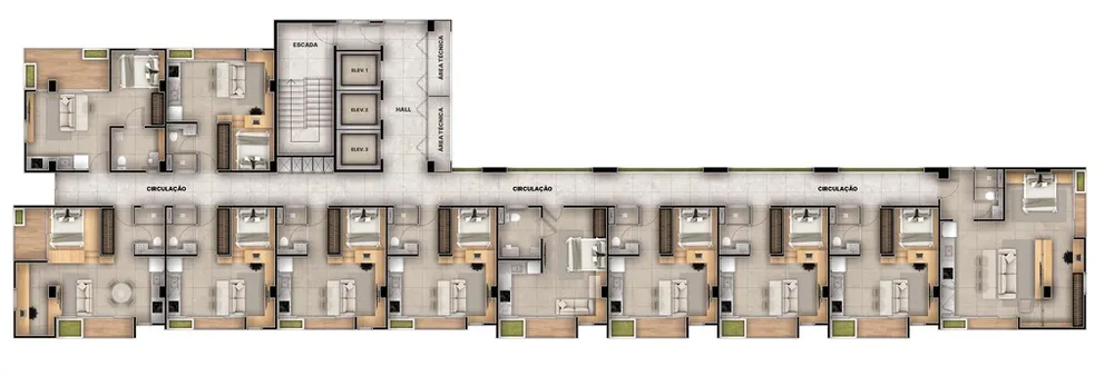 Apartamento, 1 quarto, 64 m² - Foto 16