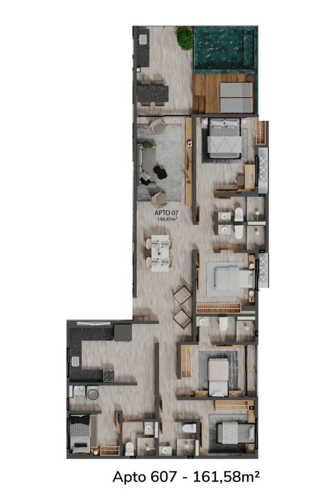 Apartamento, 2 quartos, 72 m² - Foto 12
