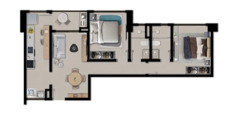 Apartamento, 3 quartos, 78 m² - Foto 11