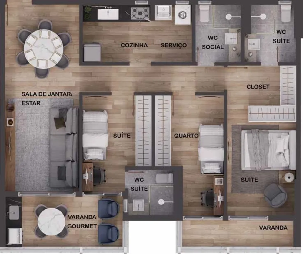 Apartamento, 3 quartos, 104 m² - Foto 16