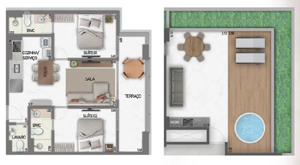Apartamento, 2 quartos, 136 m² - Foto 15