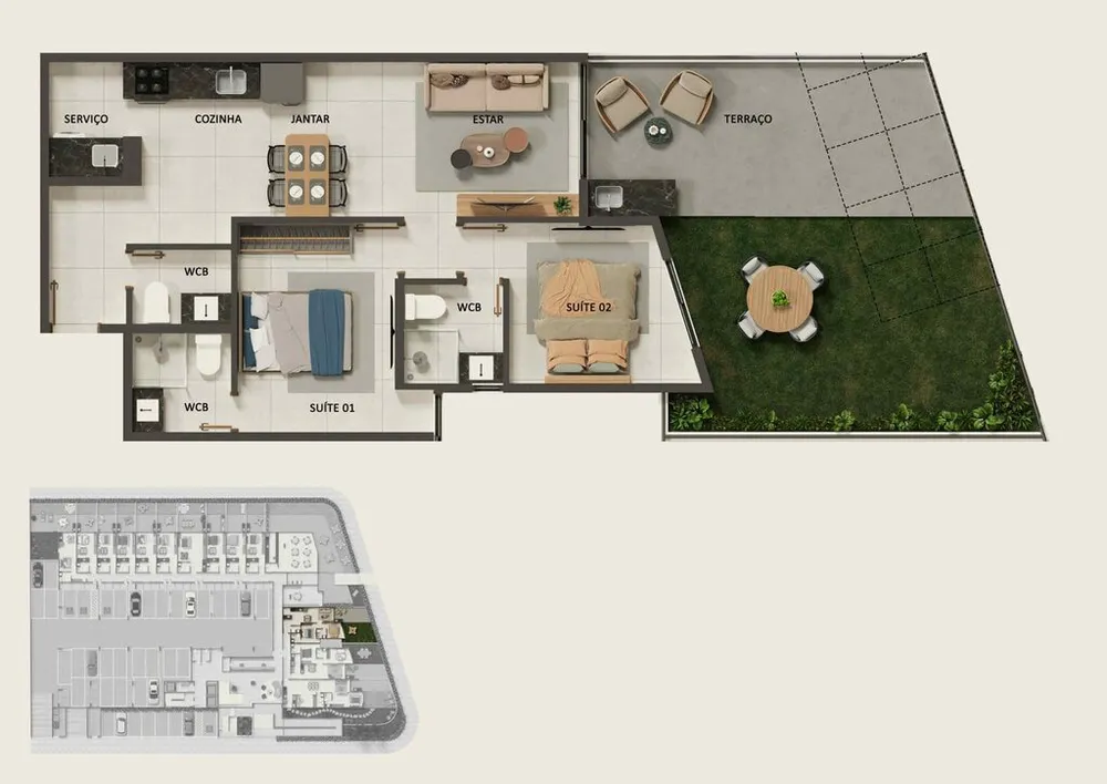 Apartamento, 1 quarto, 138 m² - Foto 8