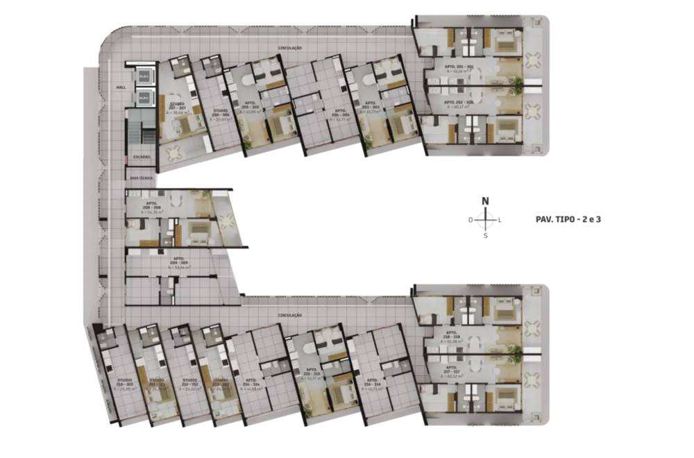 Apartamento, 2 quartos, 72 m² - Foto 9