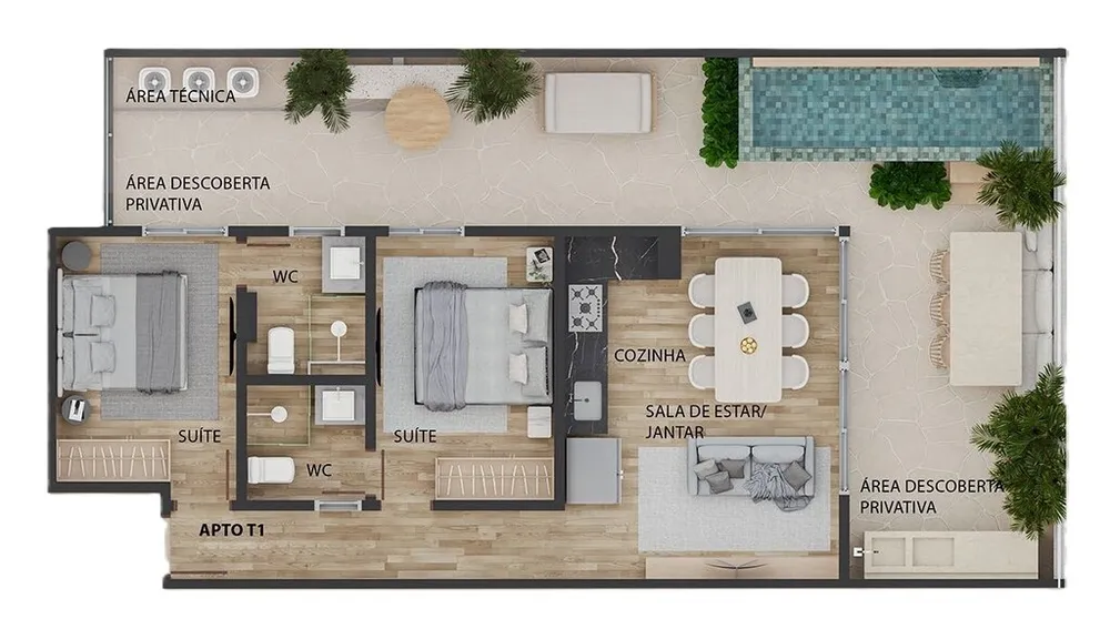 Apartamento, 3 quartos, 75 m² - Foto 14