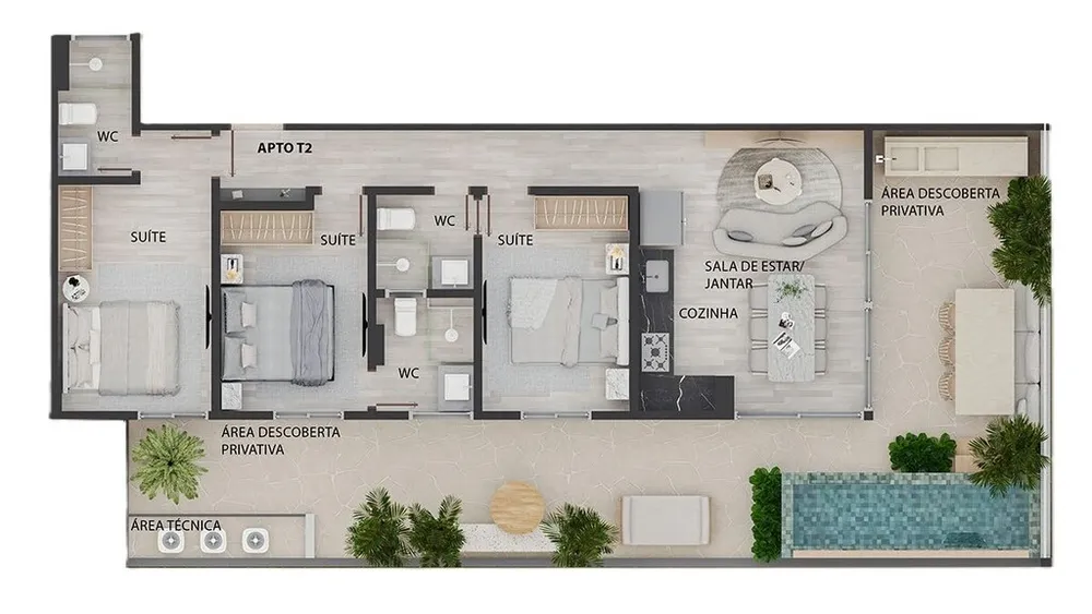 Apartamento, 3 quartos, 75 m² - Foto 16