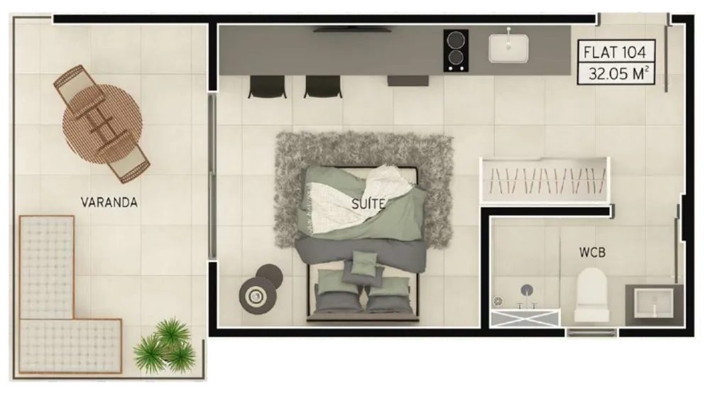 Apartamento, 2 quartos, 91 m² - Foto 14