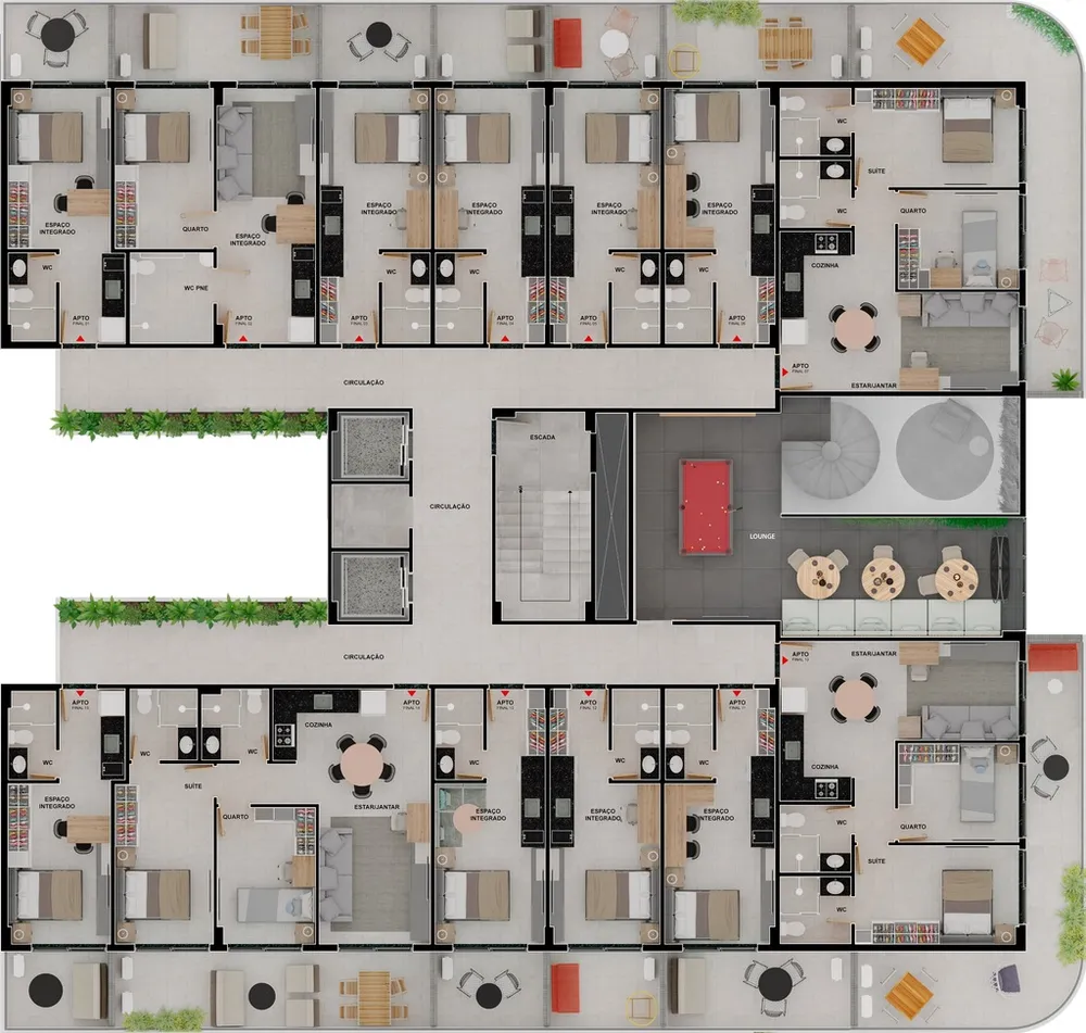 Apartamento, 1 quarto, 48 m² - Foto 10