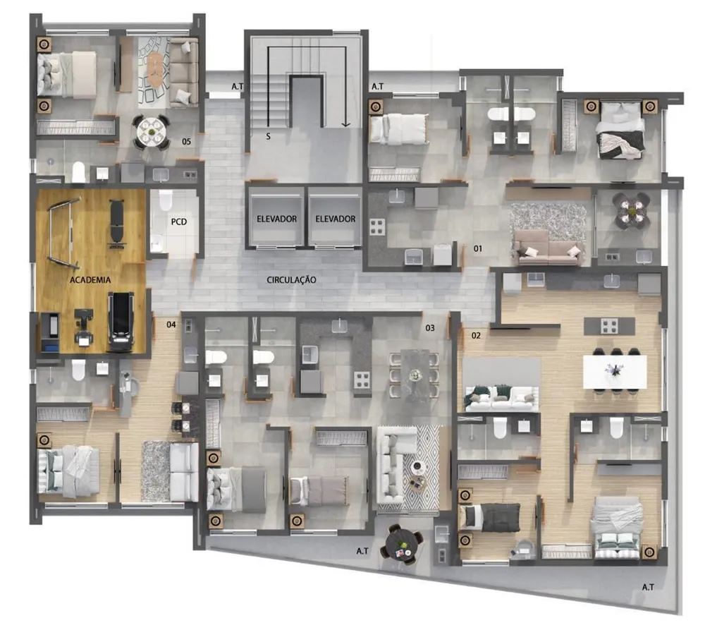 Apartamento, 1 quarto, 29 m² - Foto 10