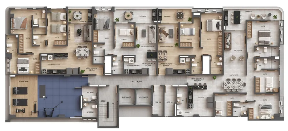 Apartamento, 4 quartos, 139 m² - Foto 18