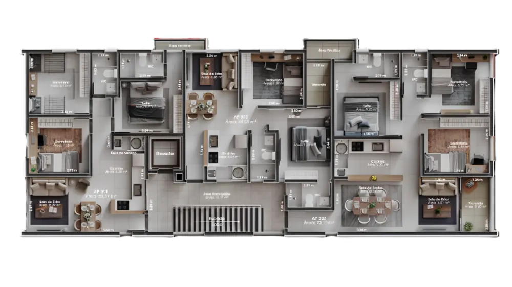 Apartamento, 3 quartos, 92 m² - Foto 8