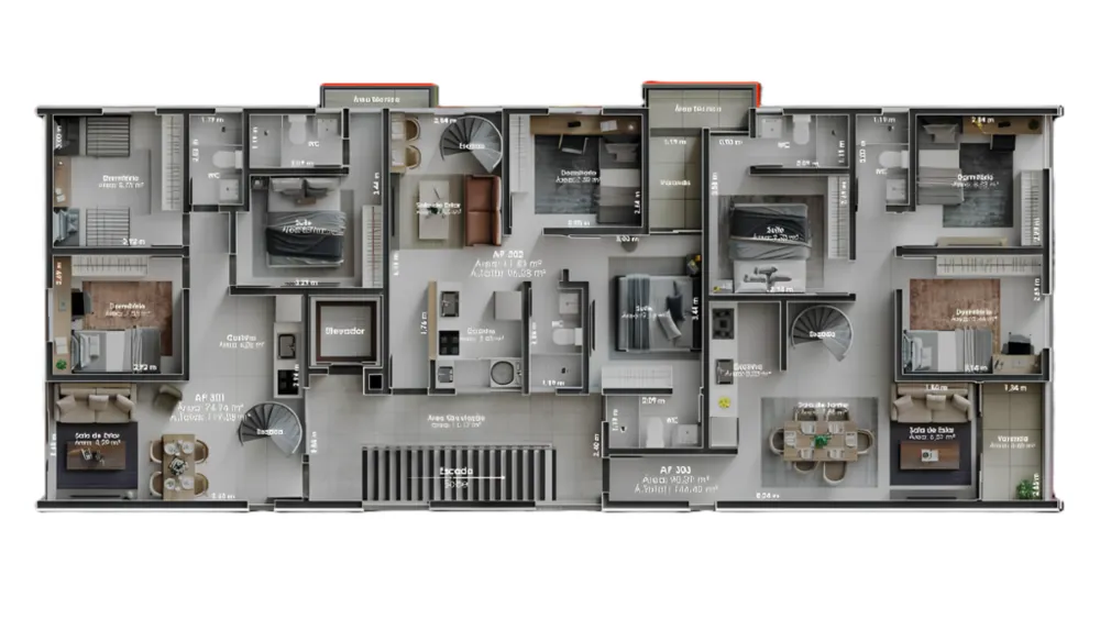 Apartamento, 3 quartos, 92 m² - Foto 9