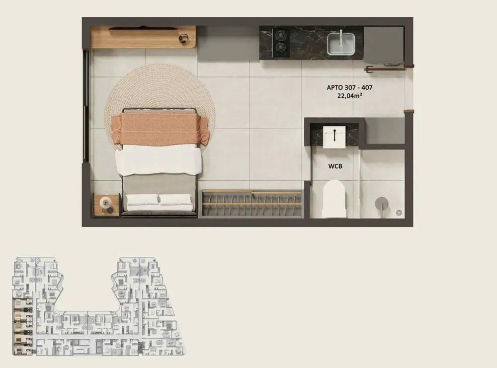 Apartamento, 2 quartos, 65 m² - Foto 9
