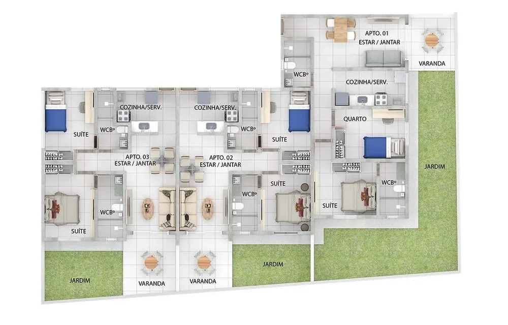 Apartamento, 2 quartos, 61 m² - Foto 12