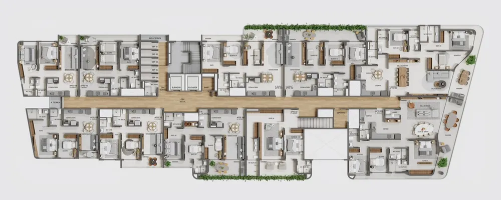 Apartamento, 3 quartos, 227 m² - Foto 12