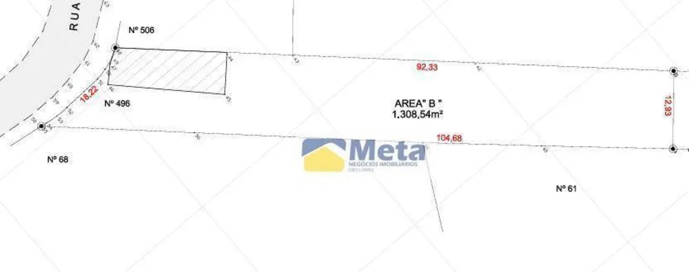 Terreno, 1308 m² - Foto 2