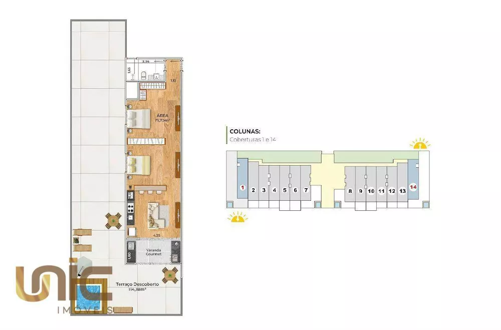 Apartamento, 1 quarto, 46 m² - Foto 7