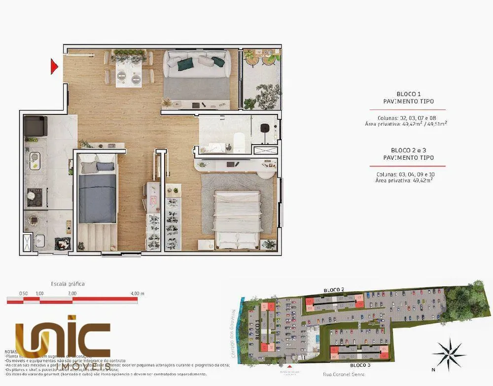 Apartamento, 2 quartos, 49 m² - Foto 9