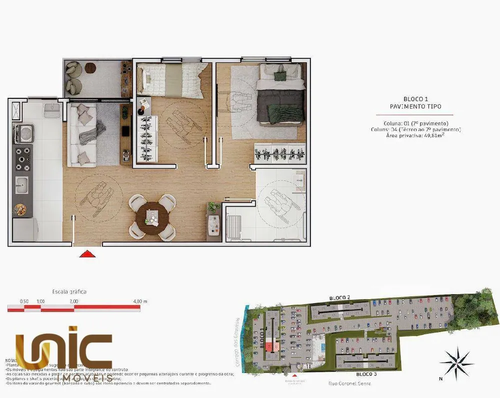 Apartamento, 2 quartos, 49 m² - Foto 8
