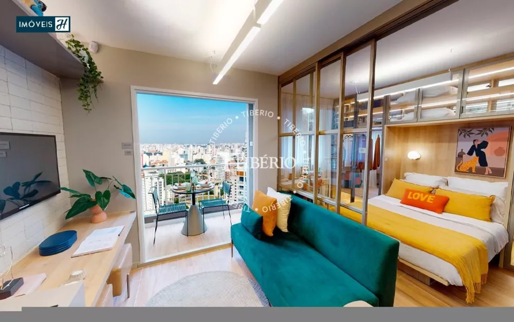 Apartamento à venda com 1 quarto, 26m² - Foto 3