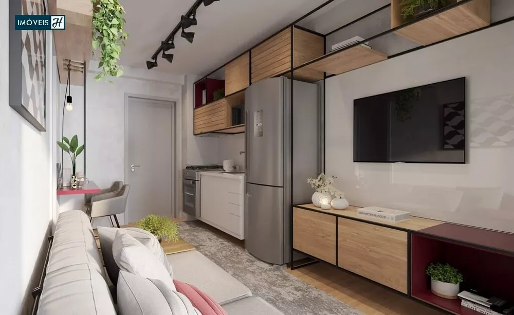 Apartamento à venda com 1 quarto, 23m² - Foto 3