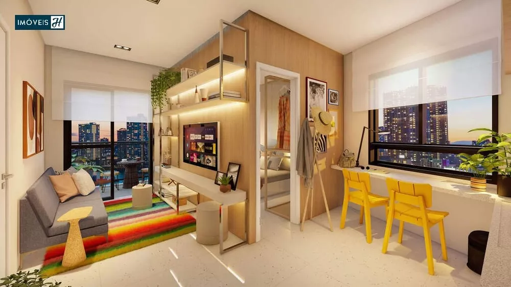 Apartamento à venda com 1 quarto, 30m² - Foto 6