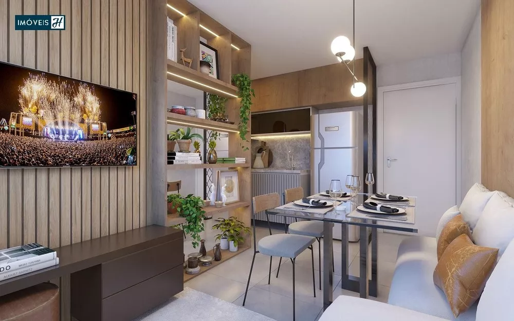 Apartamento à venda com 2 quartos, 33m² - Foto 3