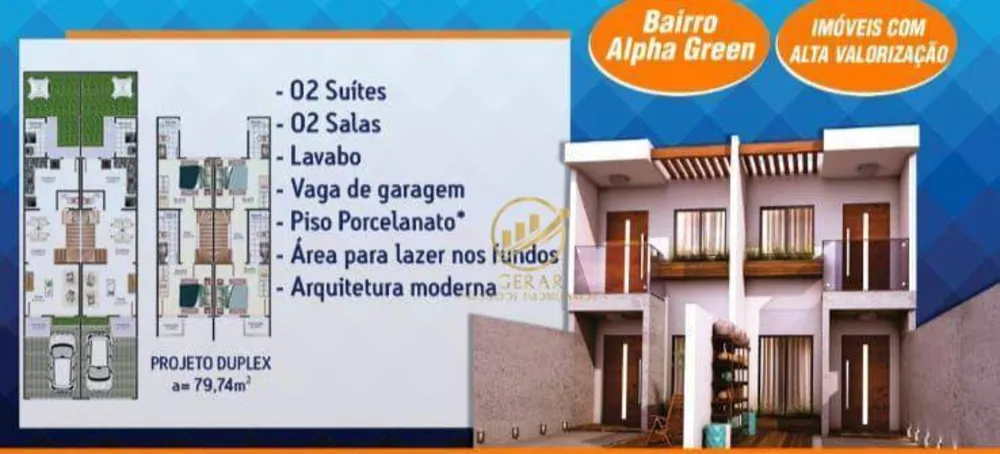 Casa, 2 quartos - Foto 1