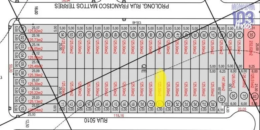 Terreno, 125 m² - Foto 1