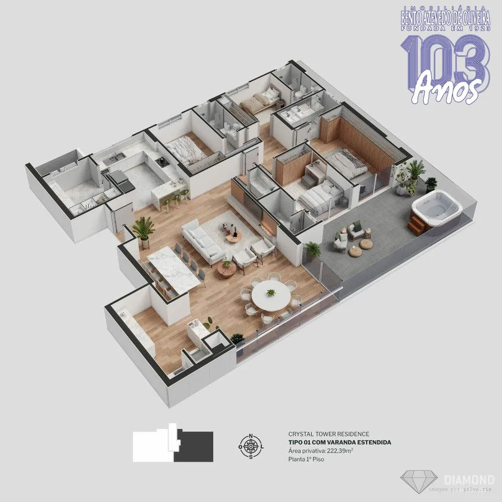 Apartamento, 1 quarto, 25 m² - Foto 7