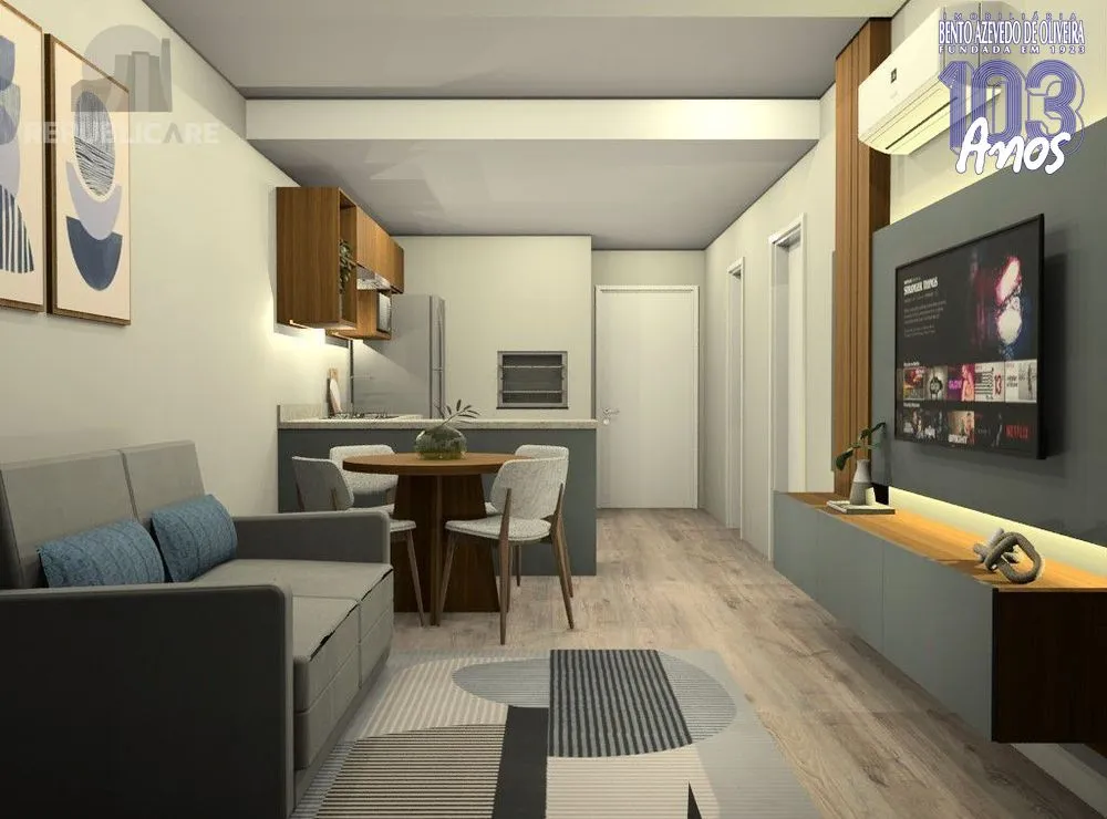 Apartamento, 1 quarto, 48 m² - Foto 4