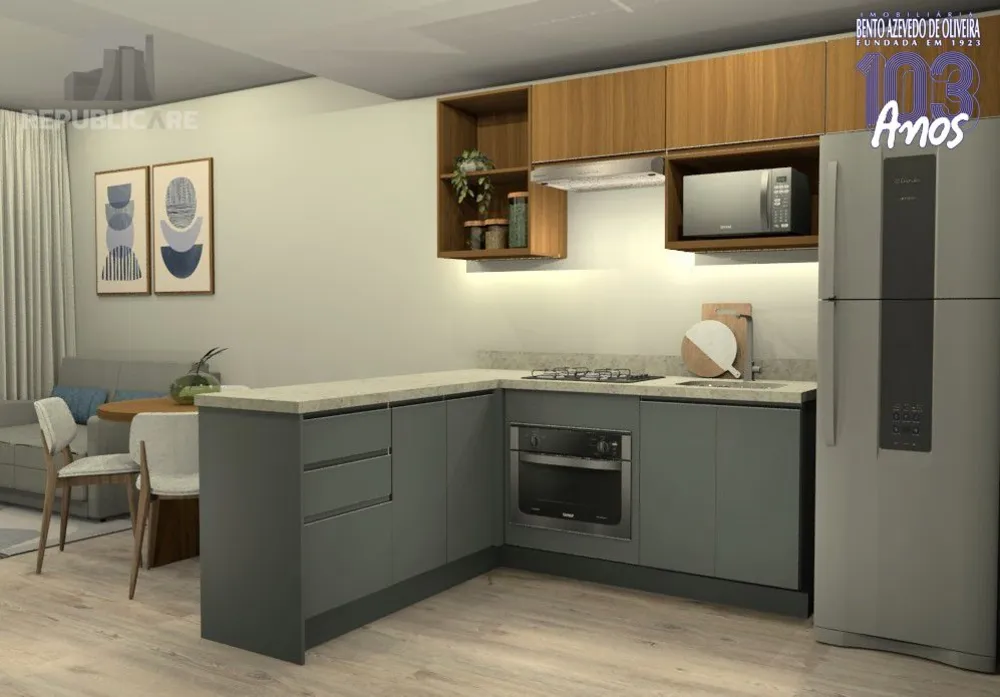 Apartamento, 1 quarto, 48 m² - Foto 2