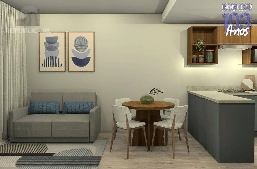 Apartamento, 1 quarto, 48 m² - Foto 1