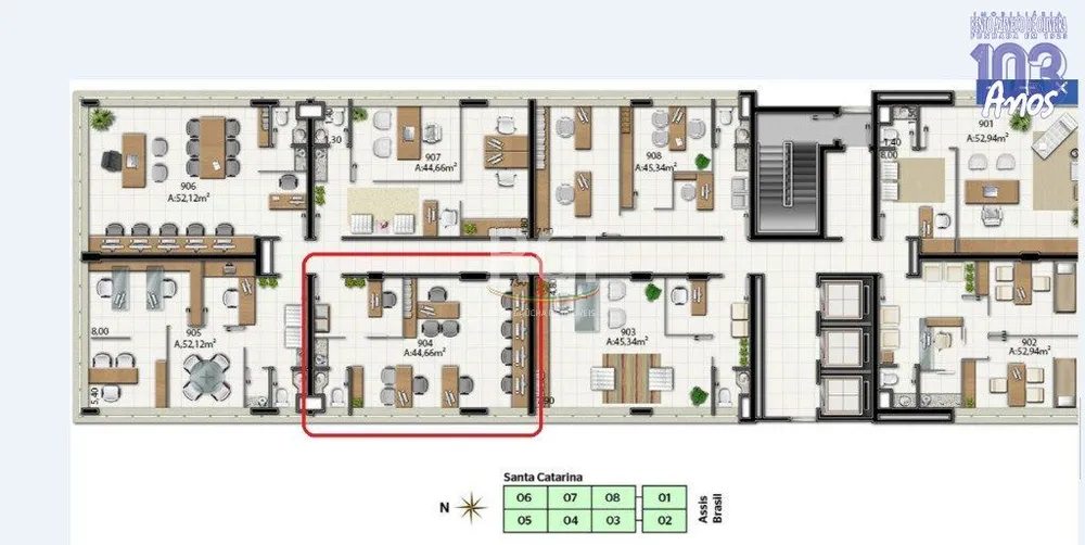 Sala-Conjunto, 44 m² - Foto 5