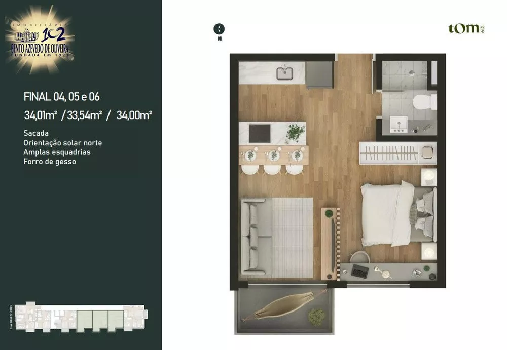 Apartamento, 2 quartos, 62 m² - Foto 6
