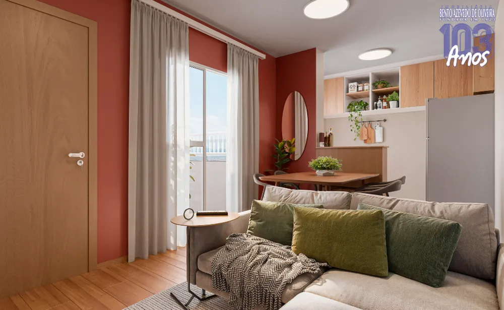 Apartamento, 2 quartos, 46 m² - Foto 2