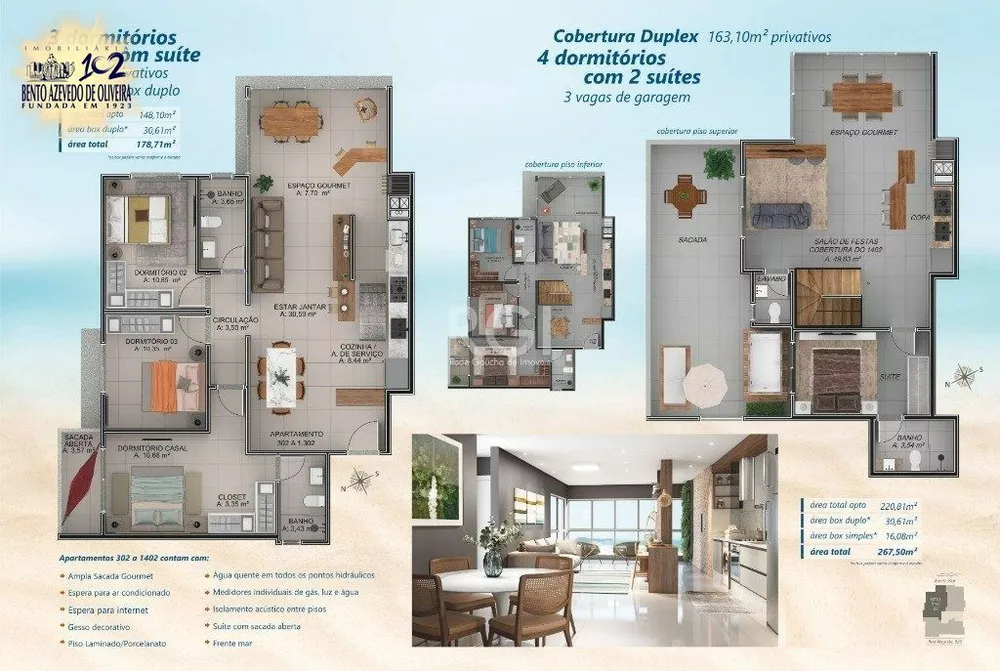 Apartamento, 2 quartos, 78 m² - Foto 1