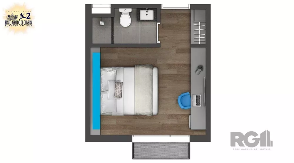 Hotel, 1 quarto, 19 m² - Foto 1