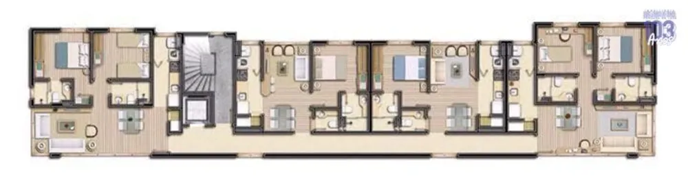 Apartamento, 2 quartos, 60 m² - Foto 3