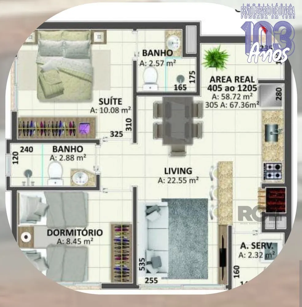 Casa de Condomínio, 4 quartos - Foto 2