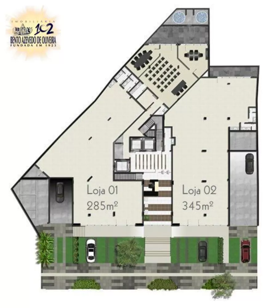 Loja-Salão, 345 m² - Foto 2