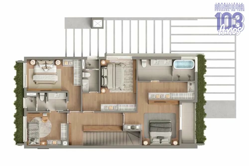 Casa de Condomínio, 4 quartos - Foto 4