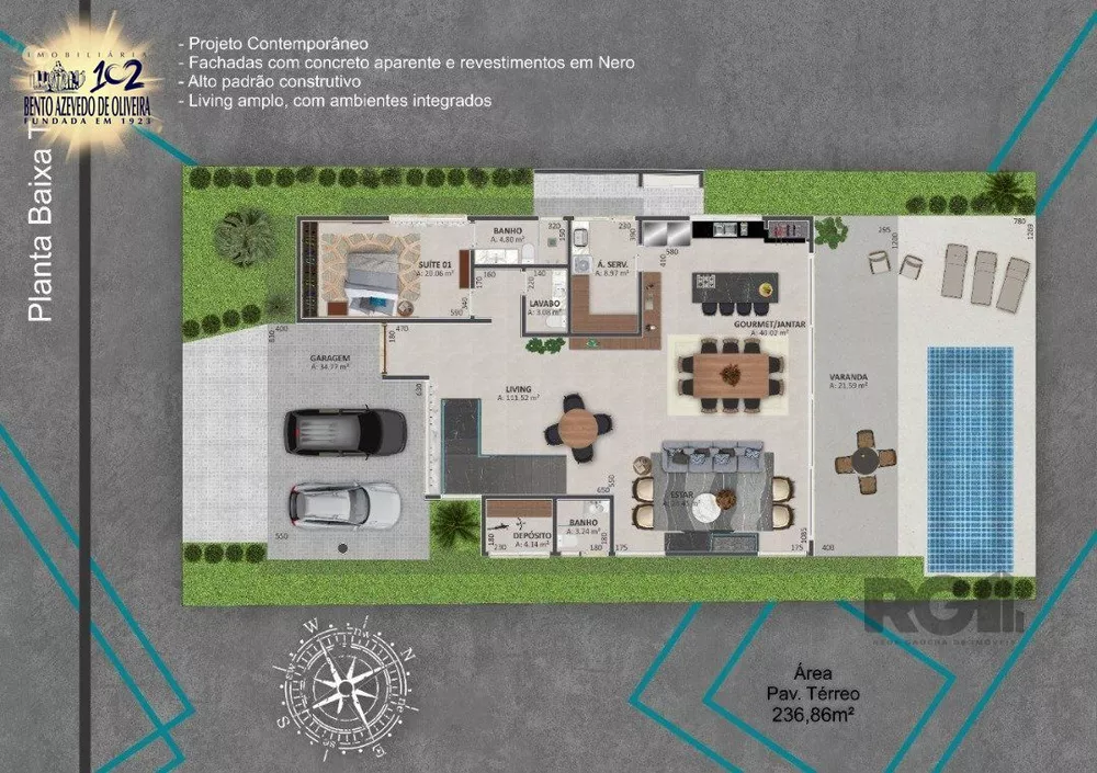 Casa de Condomínio, 5 quartos - Foto 6
