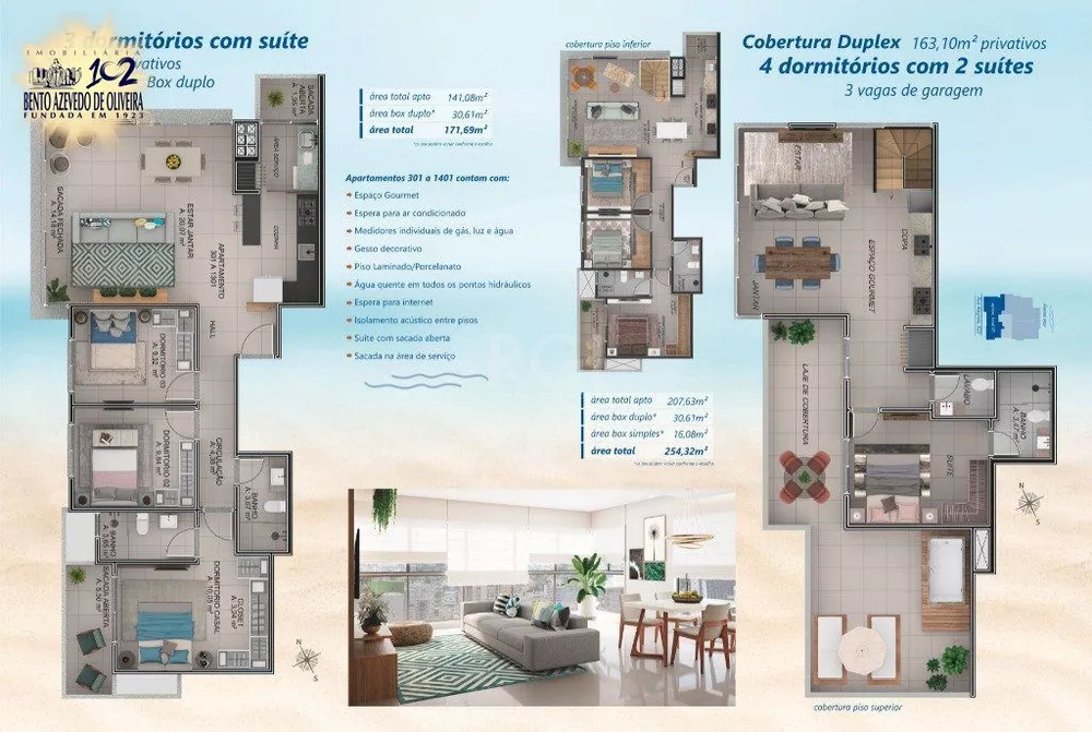 Apartamento, 3 quartos, 106 m² - Foto 3