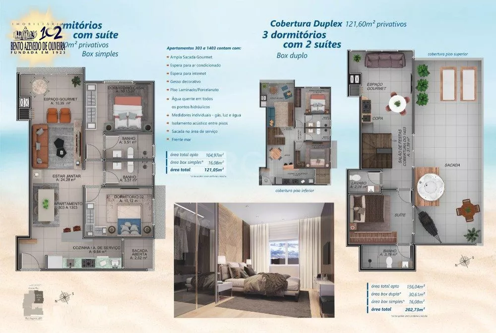 Apartamento, 3 quartos, 106 m² - Foto 1