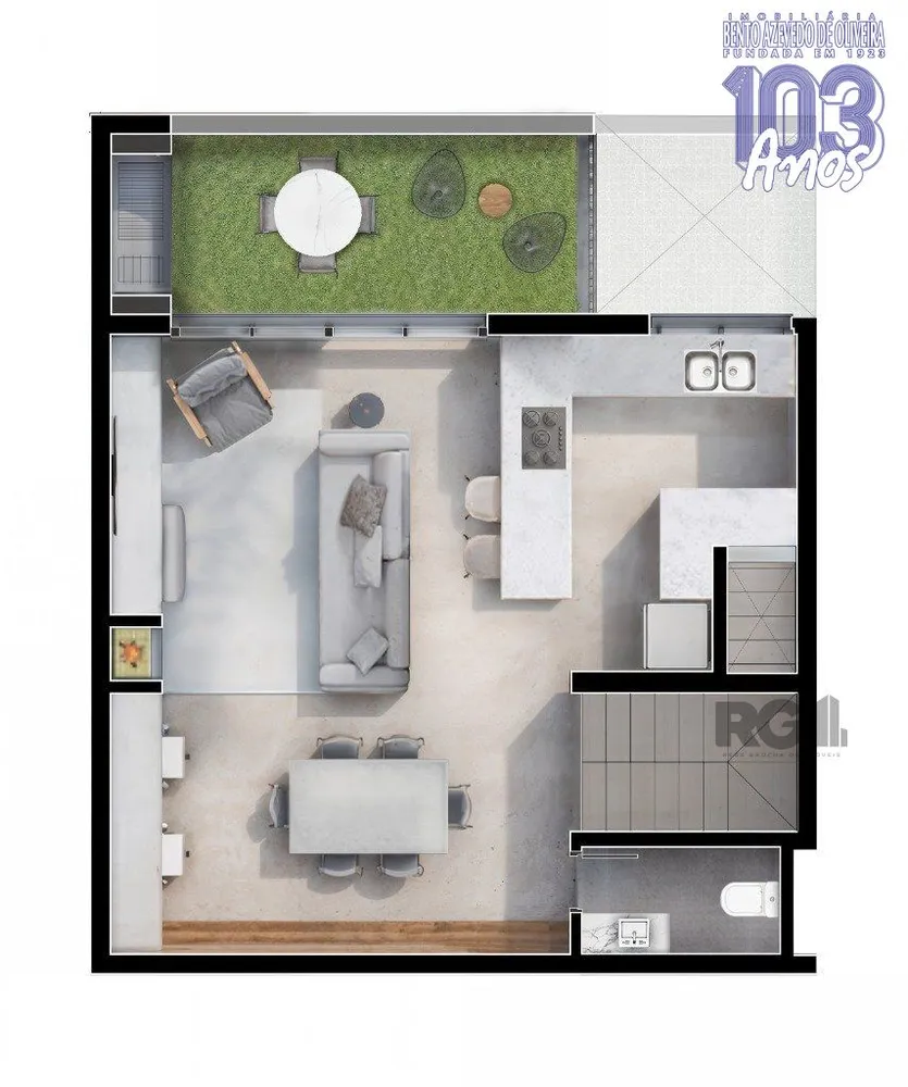 Casa de Condomínio, 3 quartos - Foto 1