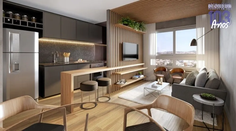 Apartamento, 2 quartos, 59 m² - Foto 3
