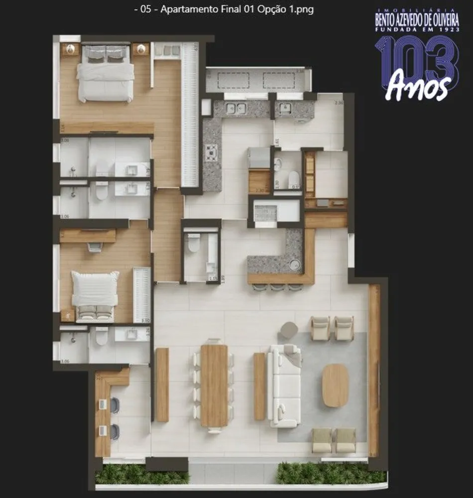 Apartamento, 3 quartos, 136 m² - Foto 7