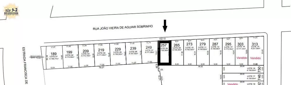 Terreno, 155 m² - Foto 3