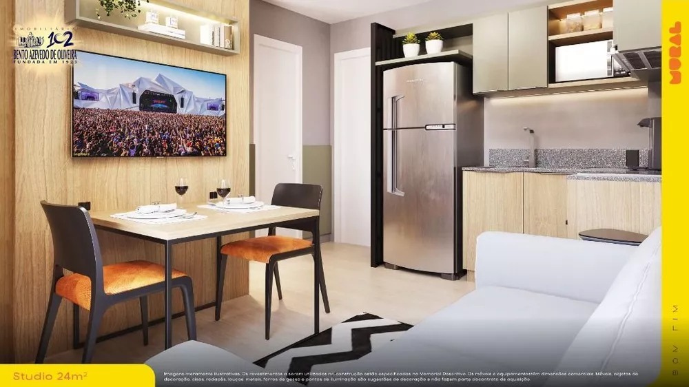 Apartamento, 1 quarto, 42 m² - Foto 2